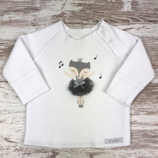 Sudadera blanca Dancer