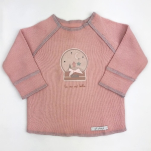 Art105-sudadera rosa snowball