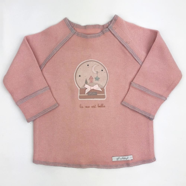 Art105-sudadera rosa snowball