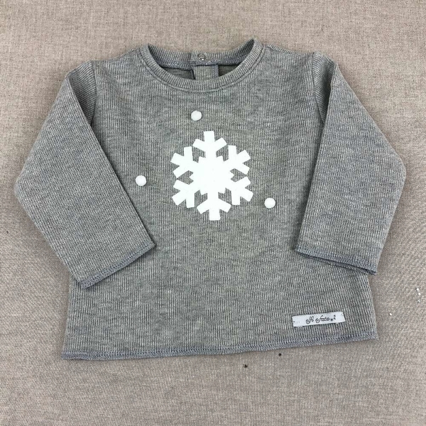 Sudadera Snow Gris