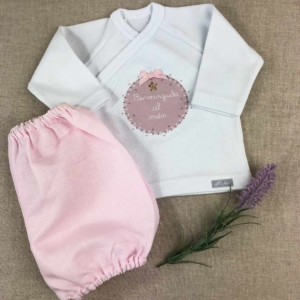 Conjunto camiseta y bloomer