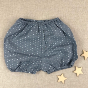 bloomer azul estrellas