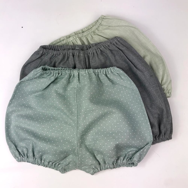 Bloomers verde x 3