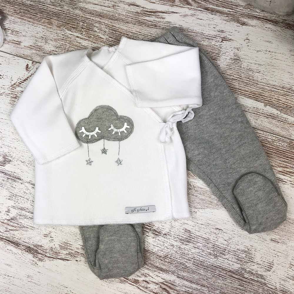 Canastilla de regalo para bebés Cotton Cloud - Elfi e Fate