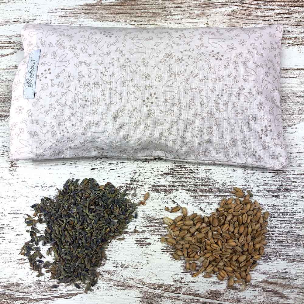 Saco Termico Anti Colicos Bebe De Semillas De Trigo Y Lavanda Con Funda Elfi E Fate
