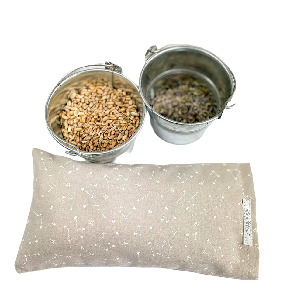 Saco Termico Anti Colicos Bebe De Semillas De Trigo Y Lavanda Con Funda Elfi E Fate