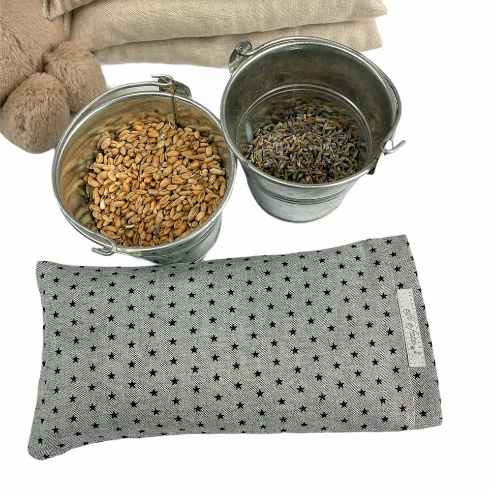 Saco Termico Anti Colicos Bebe De Semillas De Trigo Y Lavanda Con Funda Elfi E Fate