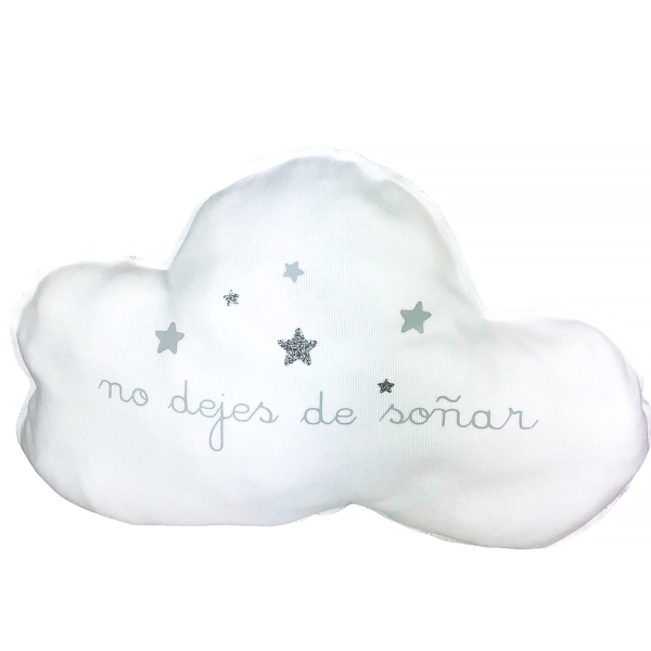 Cojín con forma de nube