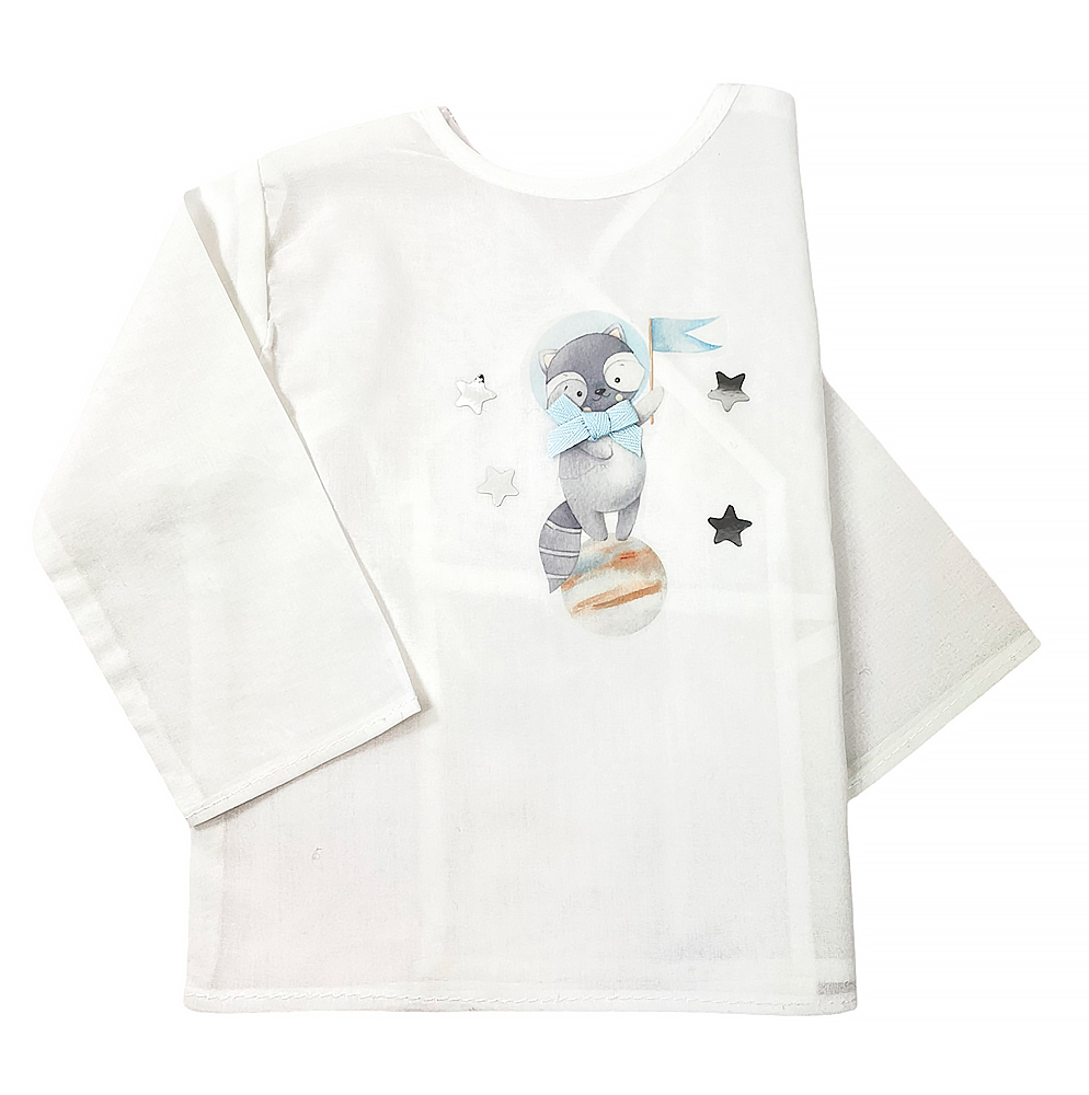 Camiseta de Batista para bebé de algodón 100%, - Elfi e Fate